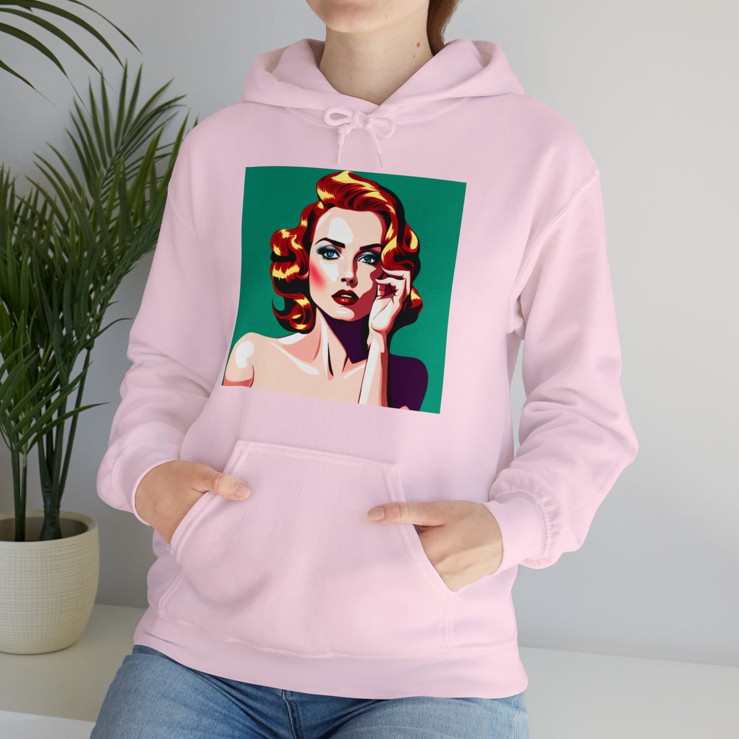 Sudadera con capucha vintage para niña 