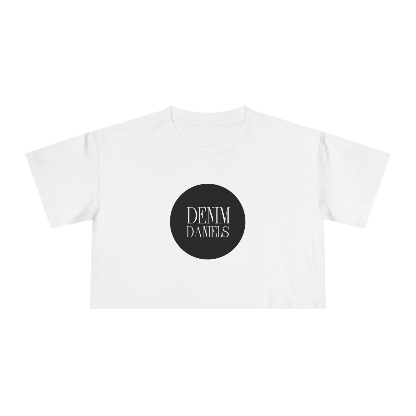 Camiseta corta con logo de Denim Daniels