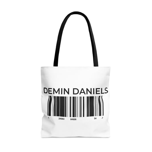 Demin Daniels Barcode Tote Bag