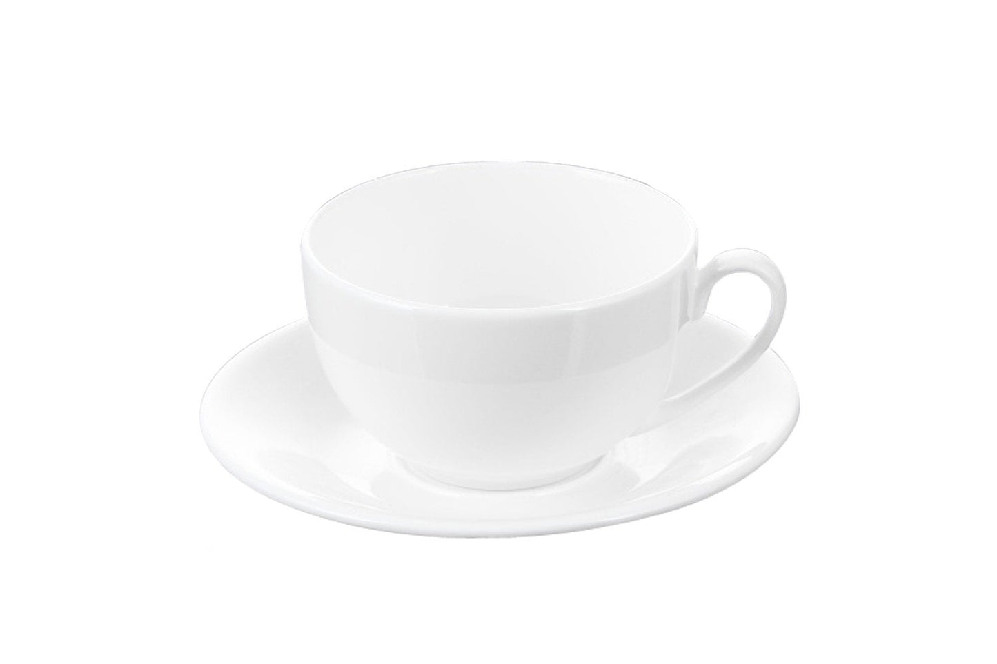 White 8 Oz | 250 Ml Tea Cup & Saucer-11