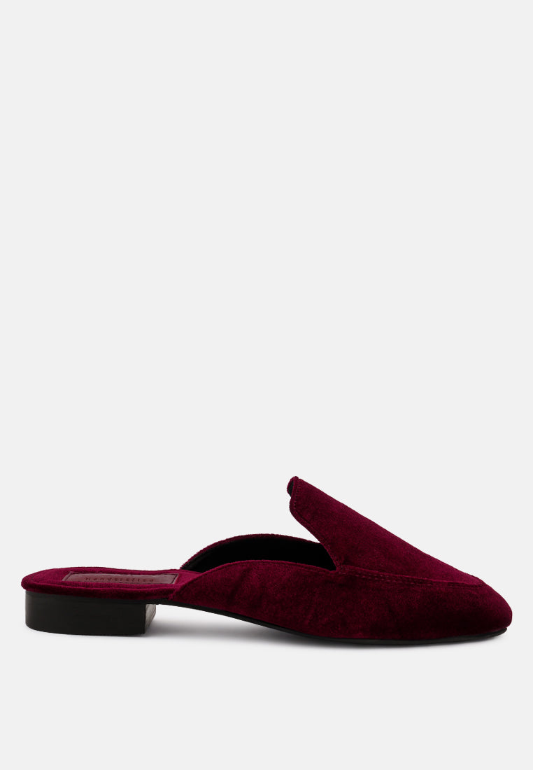 batiste velvet handcrafted mules-7