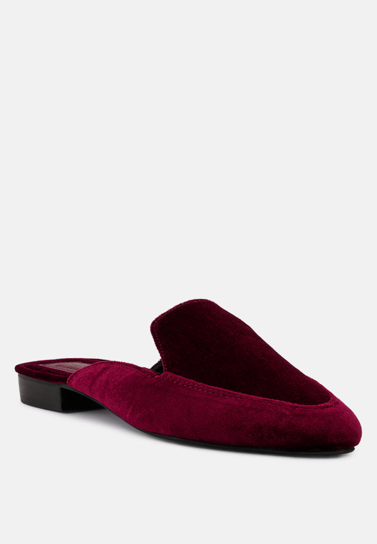 batiste velvet handcrafted mules-8