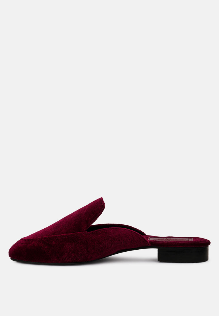 batiste velvet handcrafted mules-10