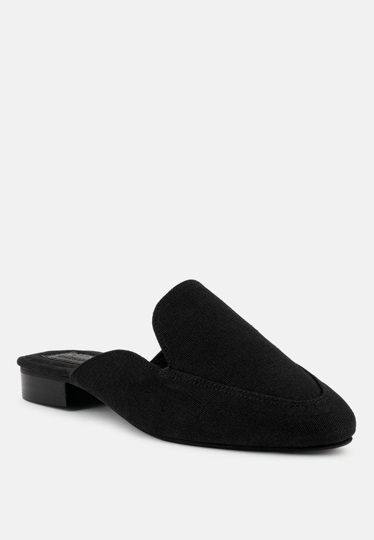 calico organic canvas mules-1