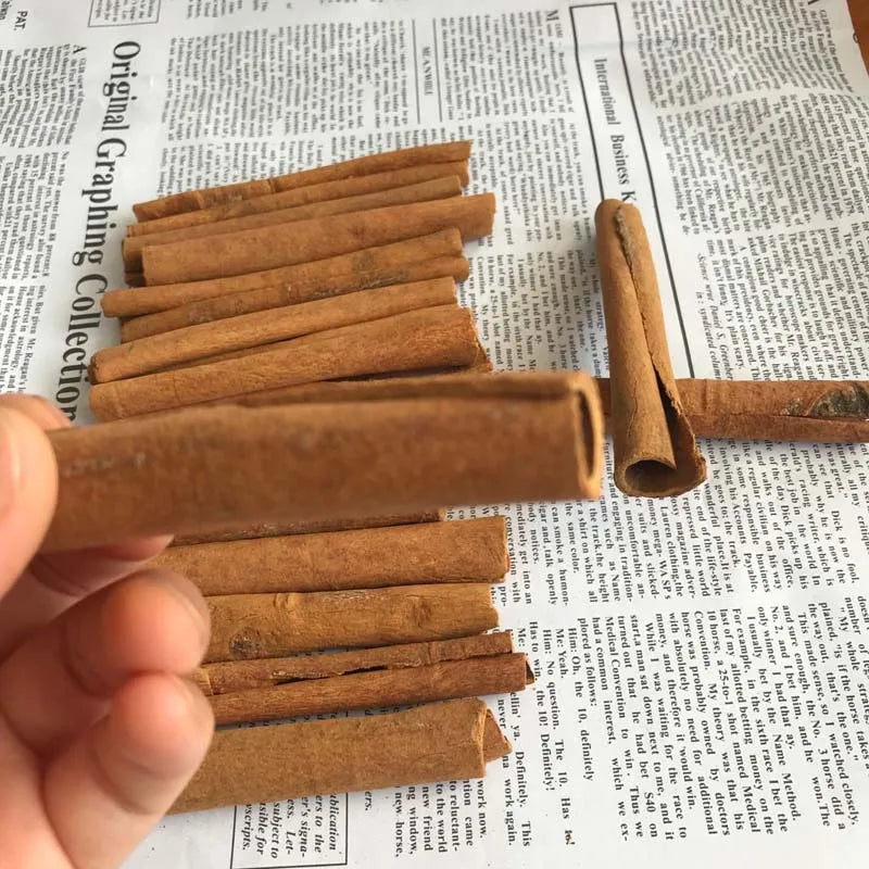 Weight 1-1.5CM/12pcs,Length 5~8CM,Real Natural Plants Dried Cinnamon Sticks With Fragrance,DIY Material,Christmas Decorations