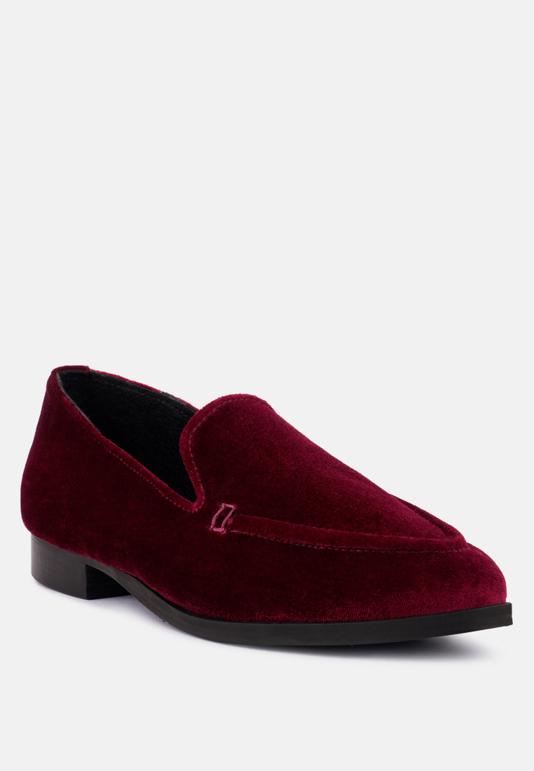 luxe-lap velvet handcrafted loafers-8