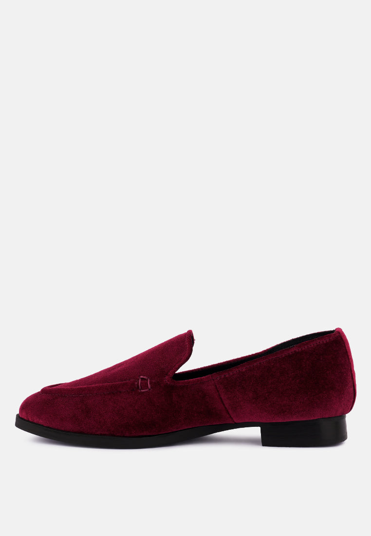 luxe-lap velvet handcrafted loafers-10