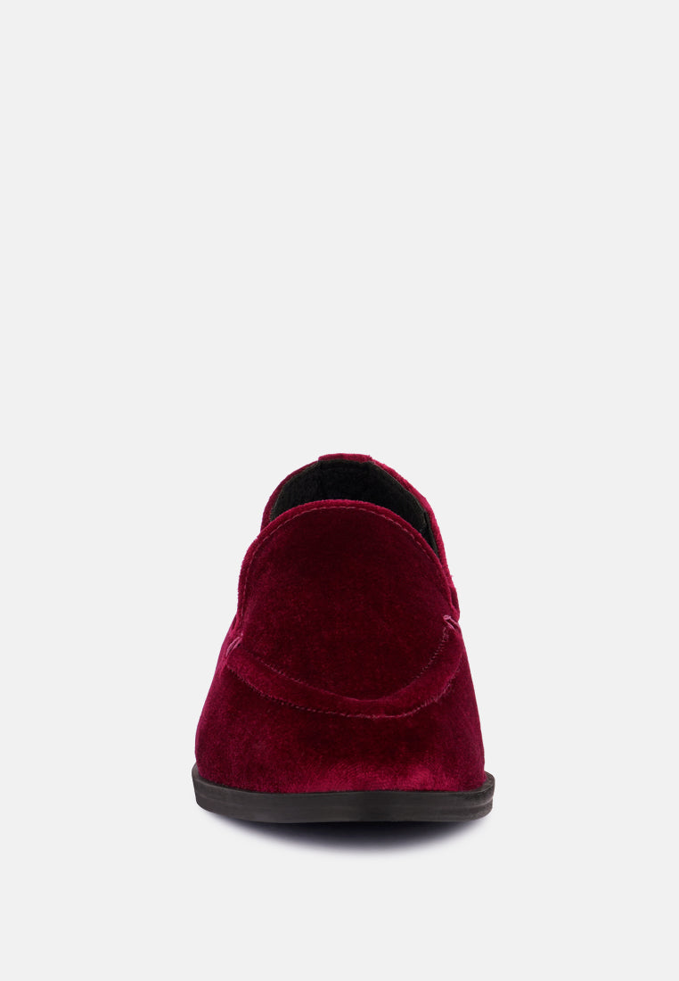 luxe-lap velvet handcrafted loafers-9