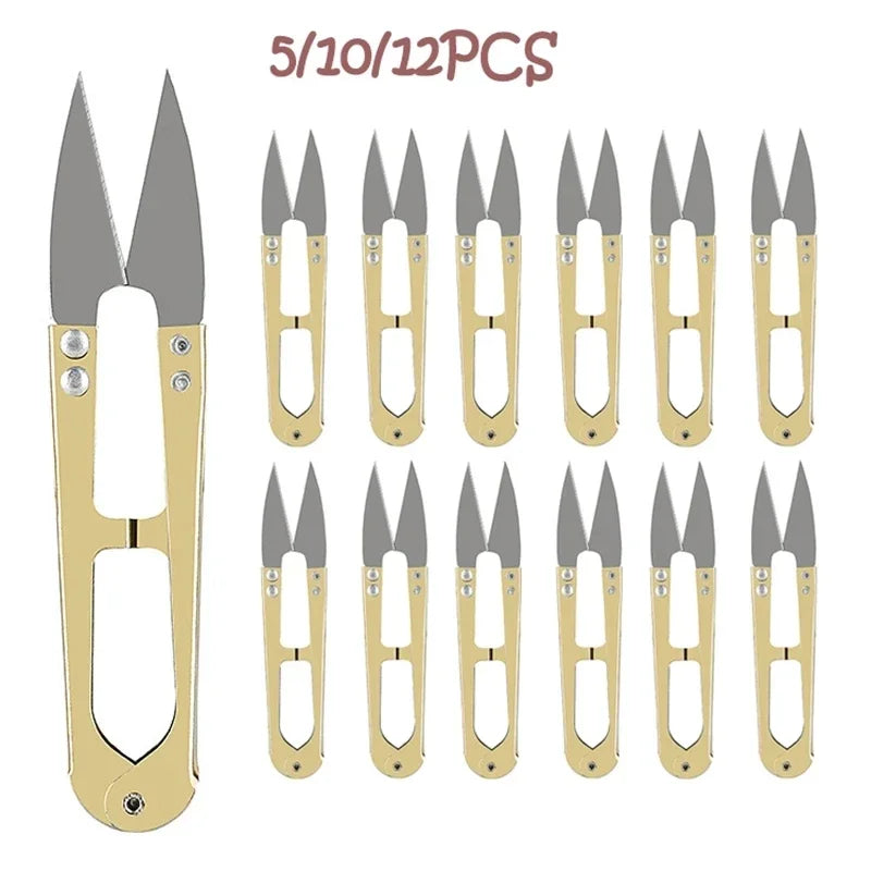 5/10/12pcs Yarn Shears Cutting Sewing Scissors