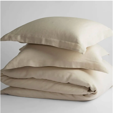 100% Fine European Linen Duvet Set