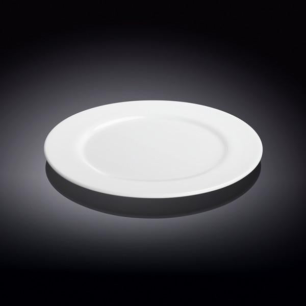 Professional Rolled Rim White Dessert Plate 7" inch | 18 Cm-2