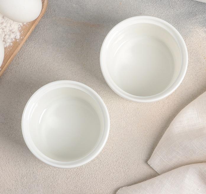 White Ramekin 3.5" inch X 2.5" inch |9 Fl Oz-3