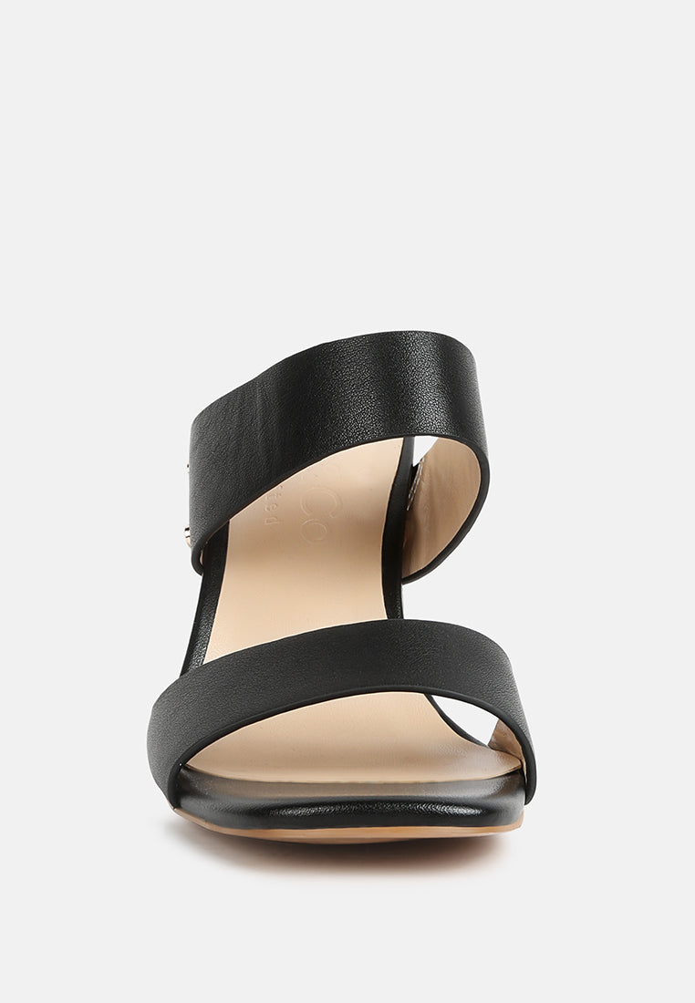 alodia Slim block heel sandals-23