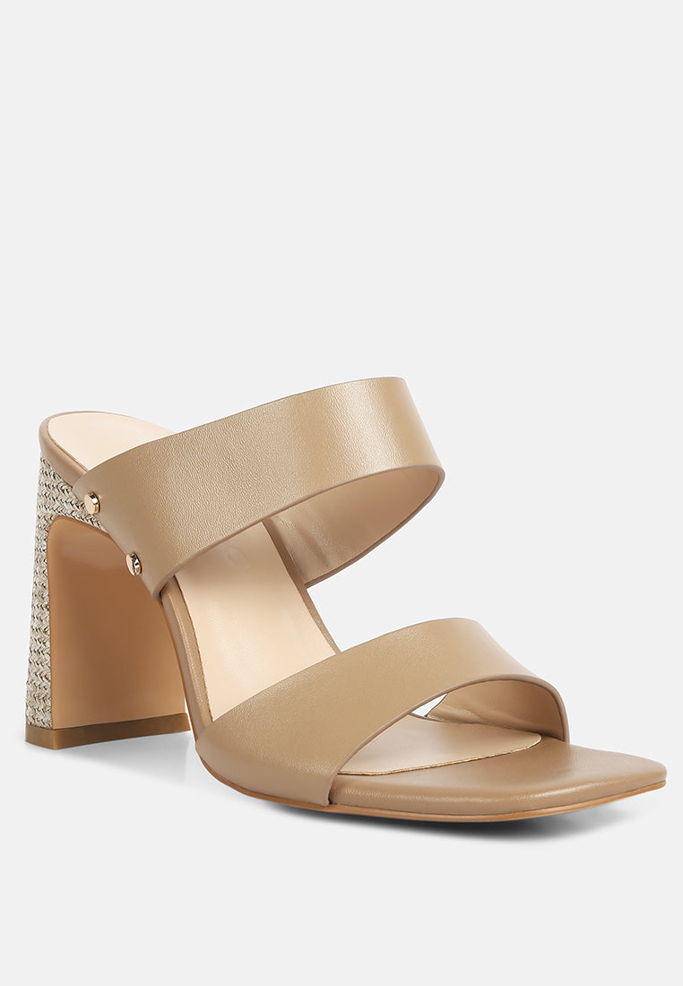 alodia Slim block heel sandals-1