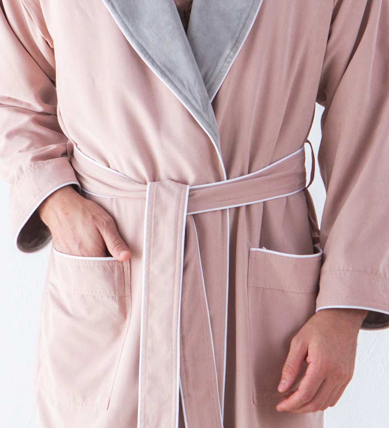 Men's Luxury Microfiber Spa Robe-21