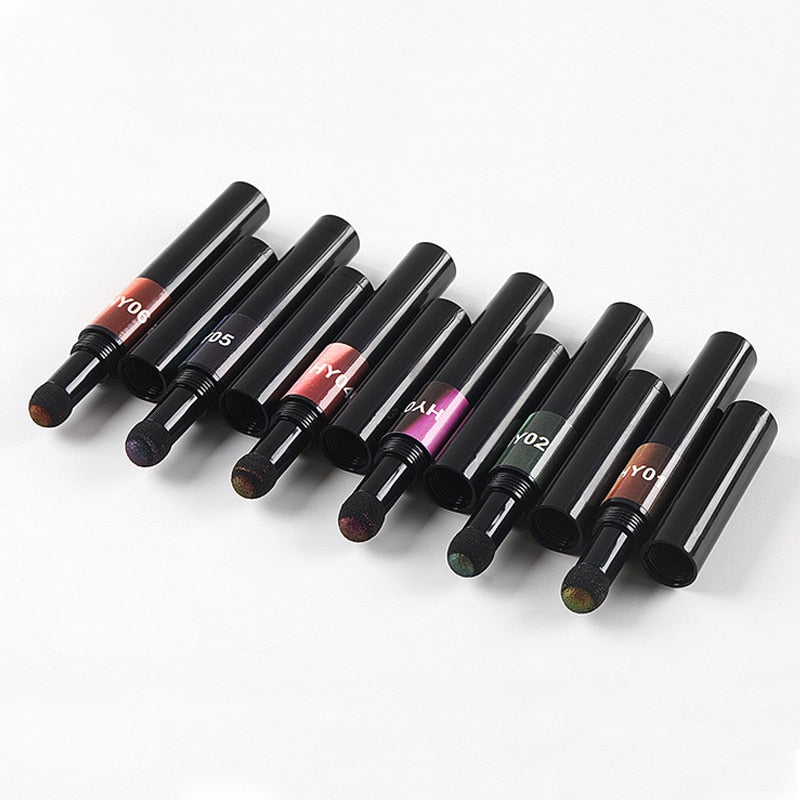 Hot 6 Color Nail Air Cushion Powder Pen Magic Aurora Mirror Effect Nail Polish Gel Pencil Nail Art Chalk Makeup Tool-3