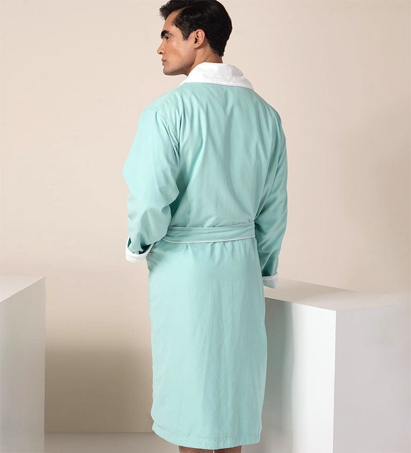 Men's Luxury Microfiber Spa Robe-14