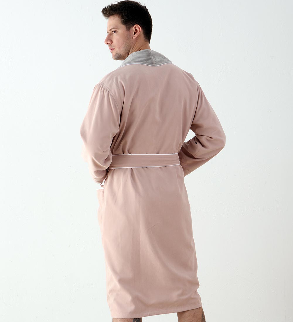 Men's Luxury Microfiber Spa Robe-22