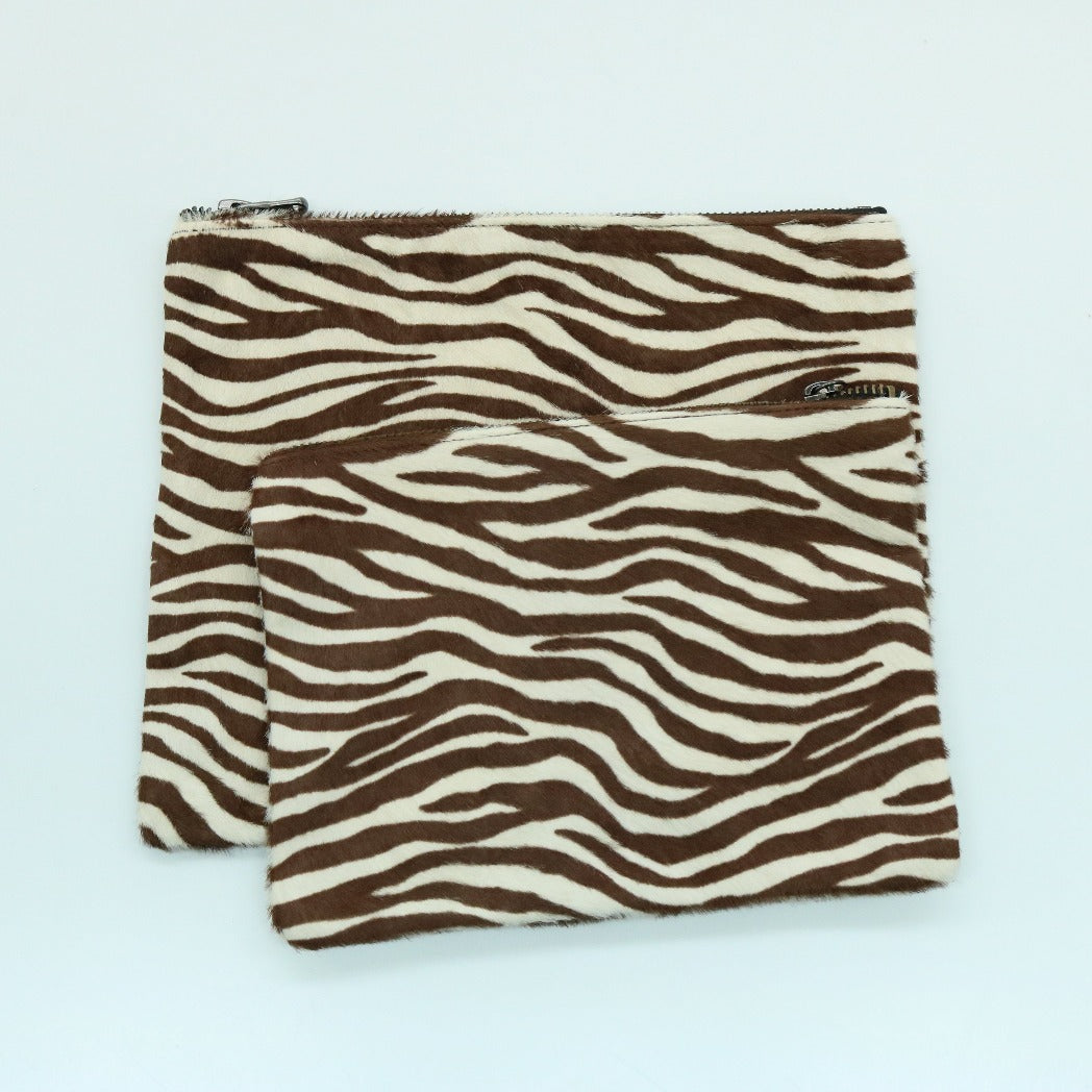 MEDIUM ZEBRA HAIRCALF CLUTCH-1