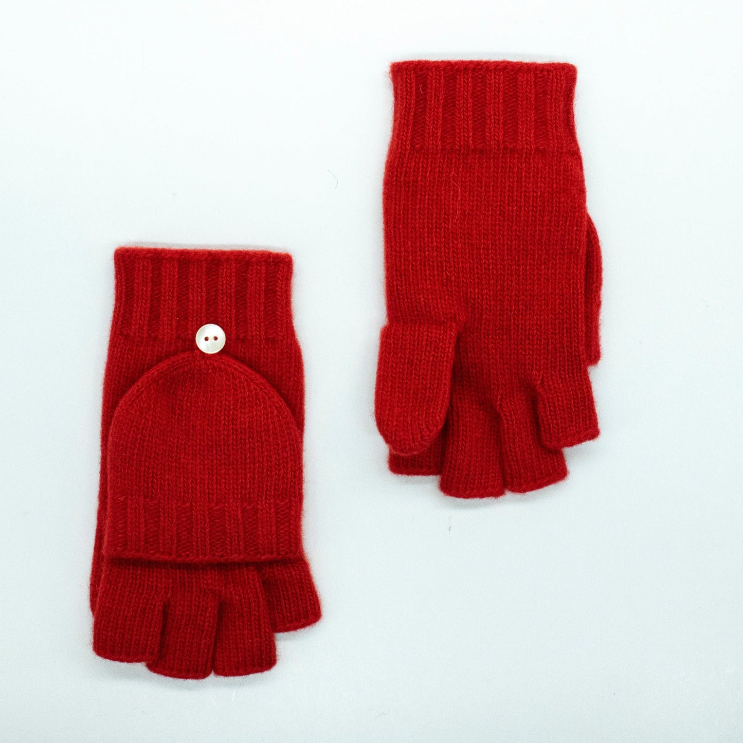 KIDS CASHMERE FLIP TOP MITTENS-4