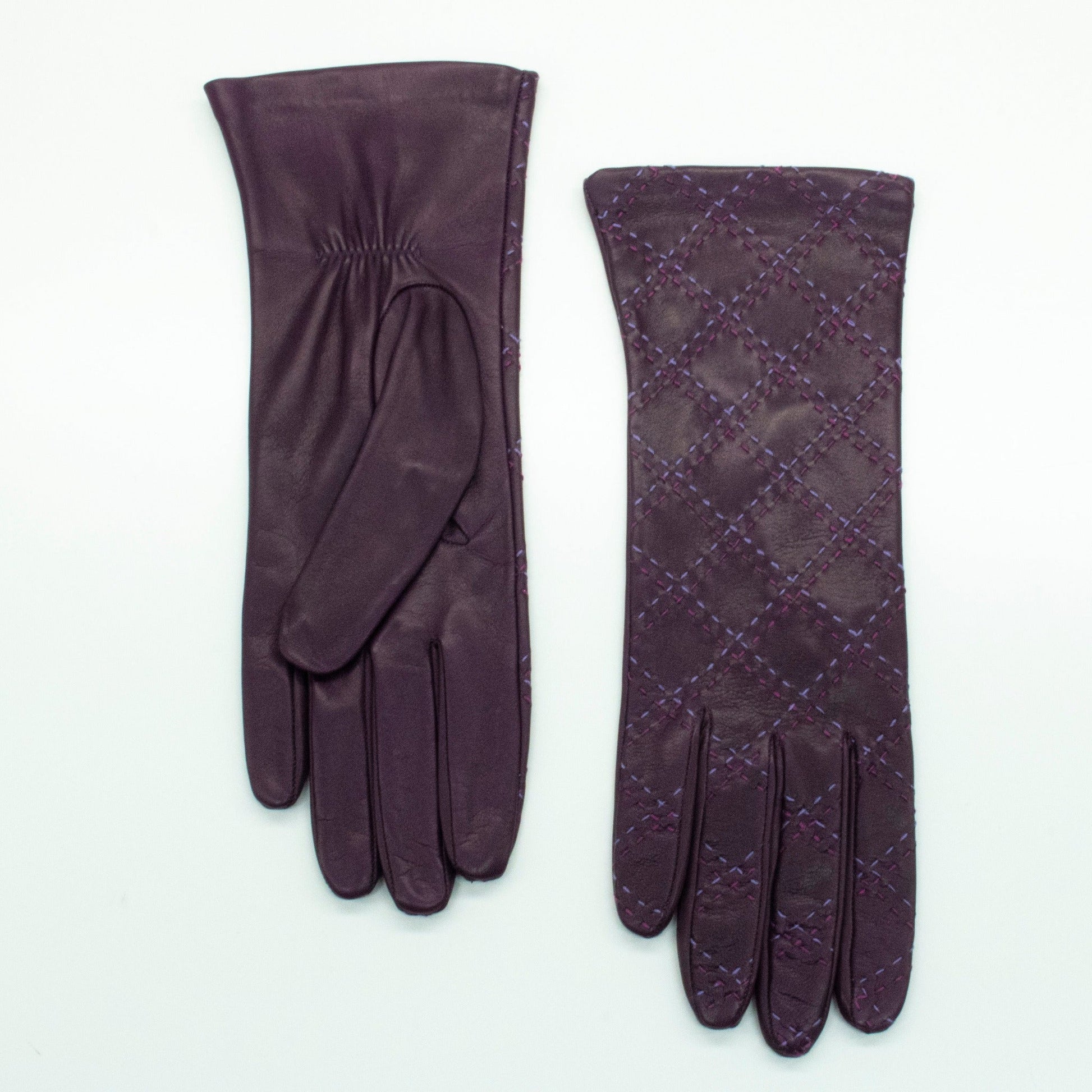 QUILTED LEATHER GLOVES-1