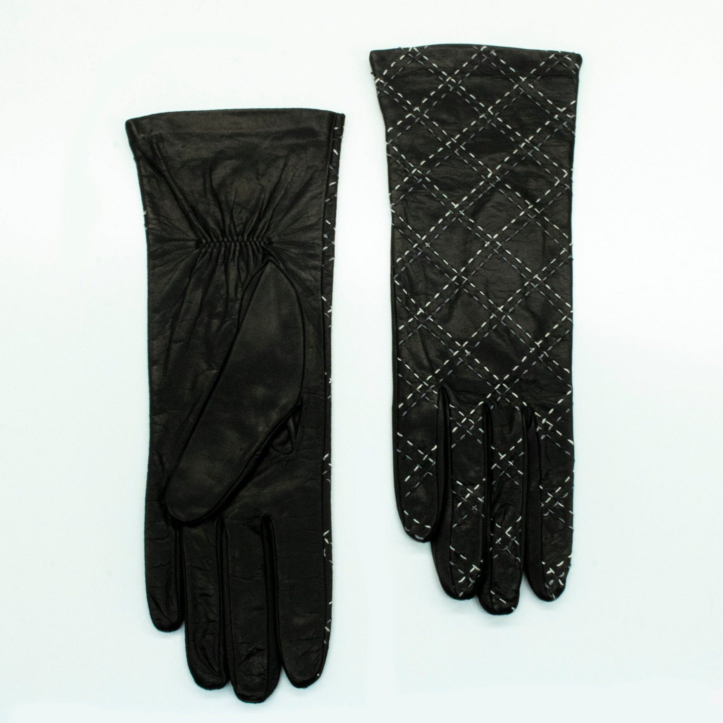 QUILTED LEATHER GLOVES-2