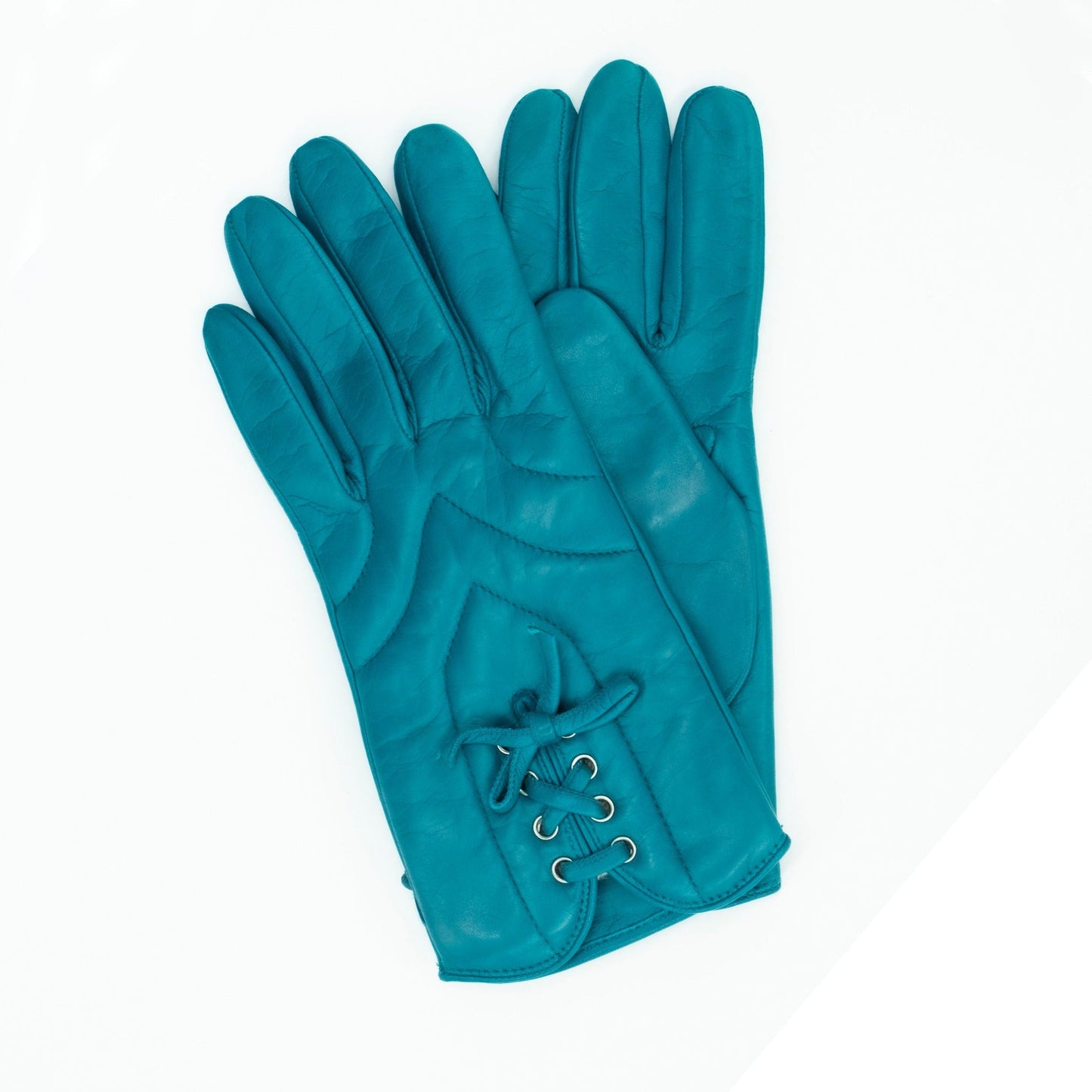 LEATHER QUILTED GLOVES-2