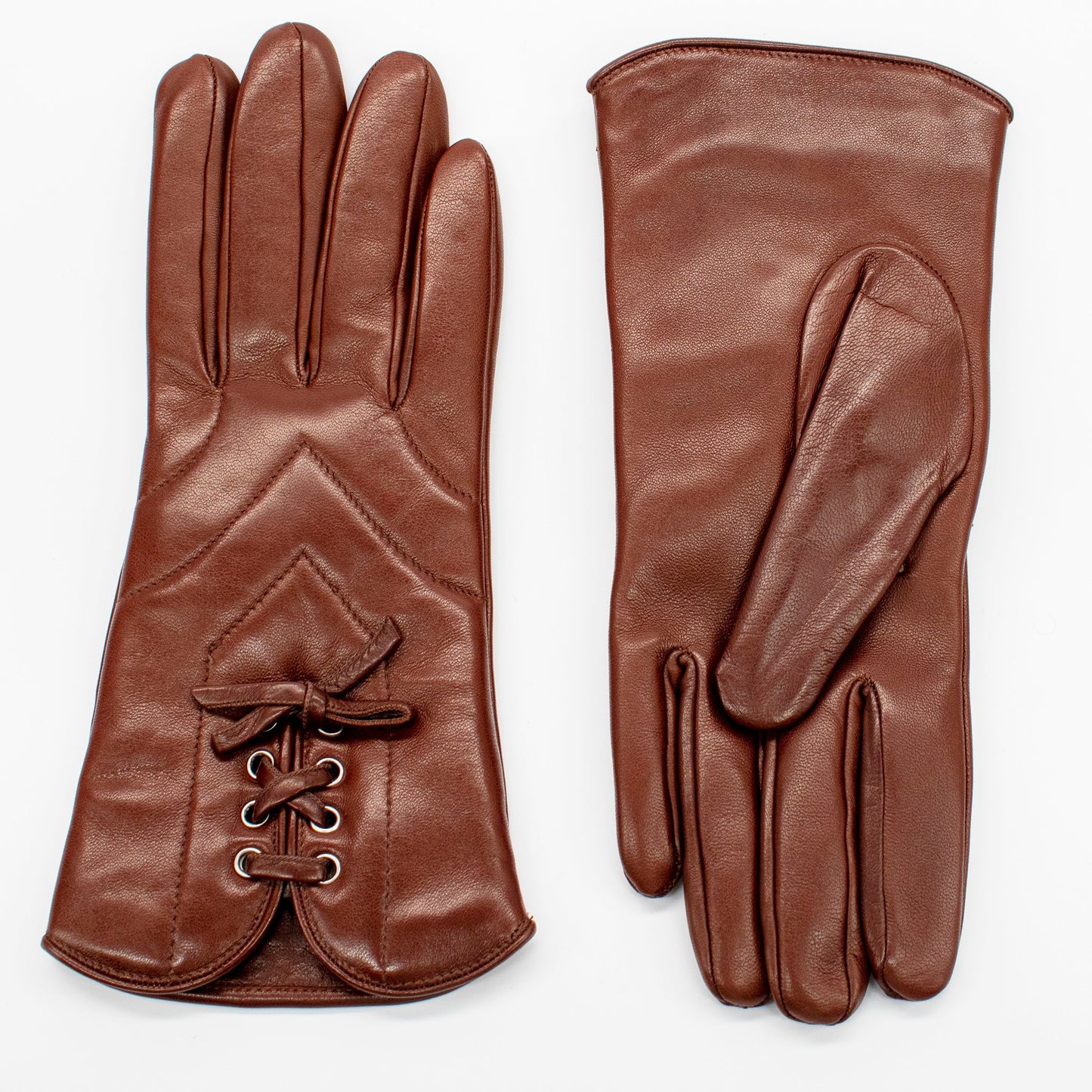 LEATHER QUILTED GLOVES-3