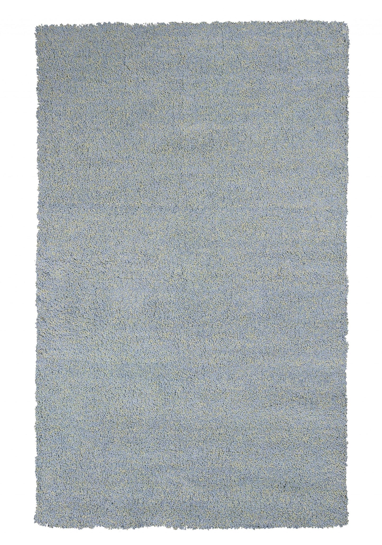 5' x 7' Blue Heather Plain Indoor Area Rug-0