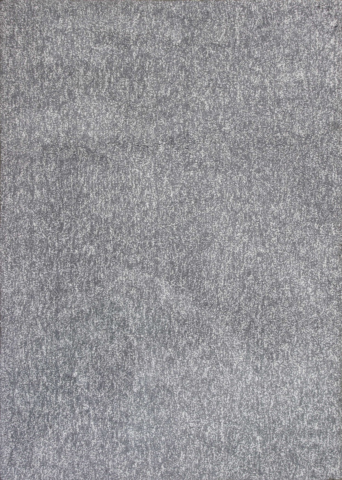 5'x7' Grey Heather Indoor Shag Rug-0