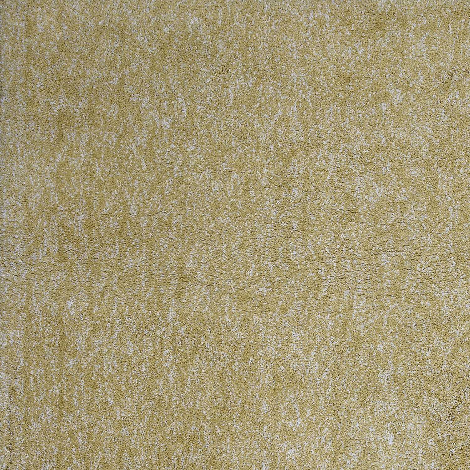 5' x 7' Yellow Heather Plain Indoor Area Rug-3