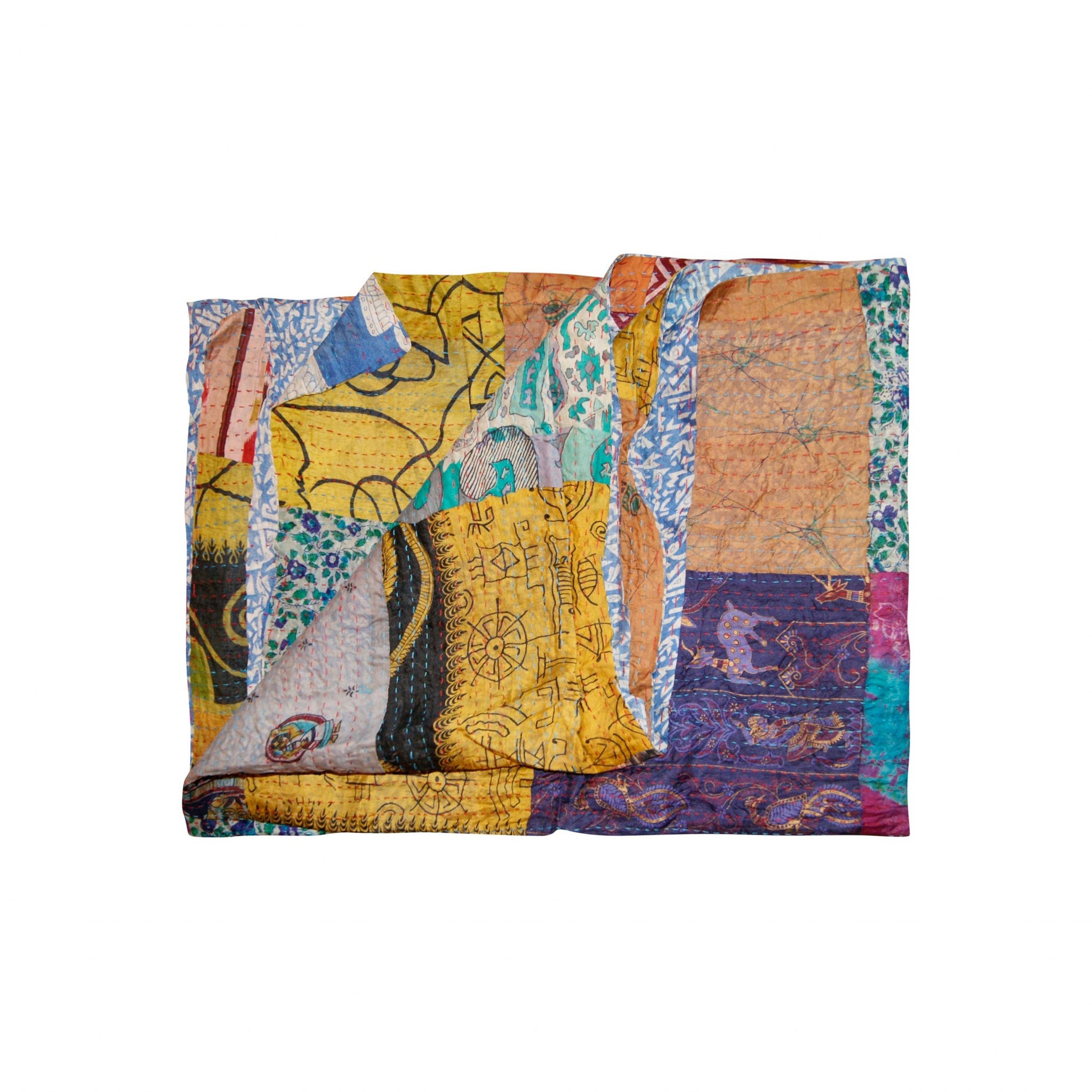 60" x 90" Silk Multicolor Throws-1