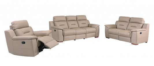 200" X 123" X 123" Beige Sofa Set-0