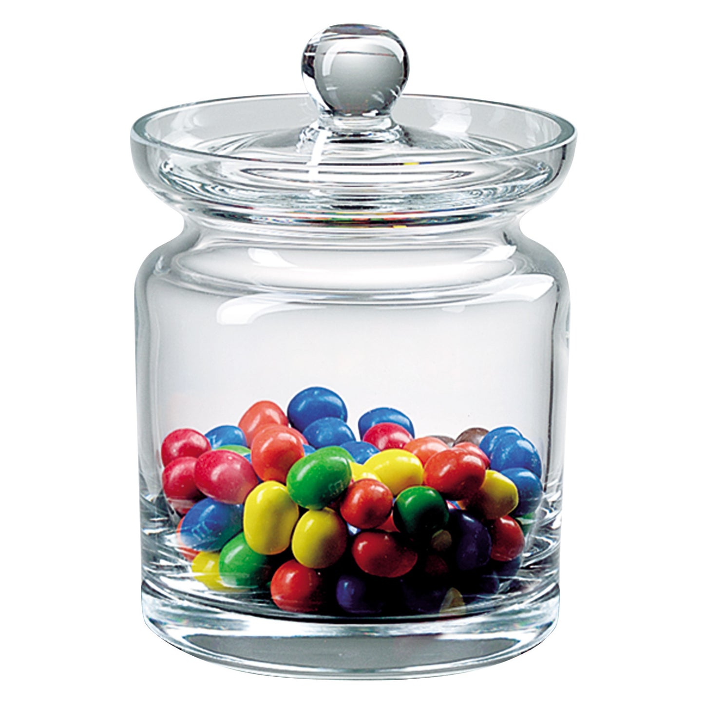 55 Mouth Blown Crystal Lead Free Biscuit or Candy Jar-2