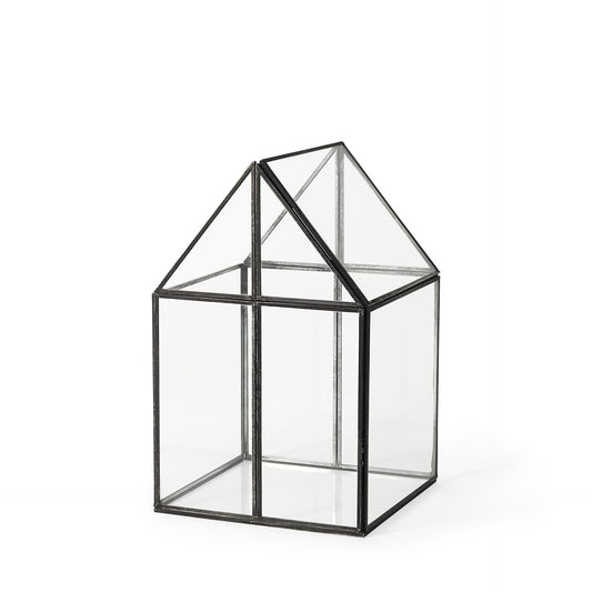 House Shaped Glass Terrarium-0