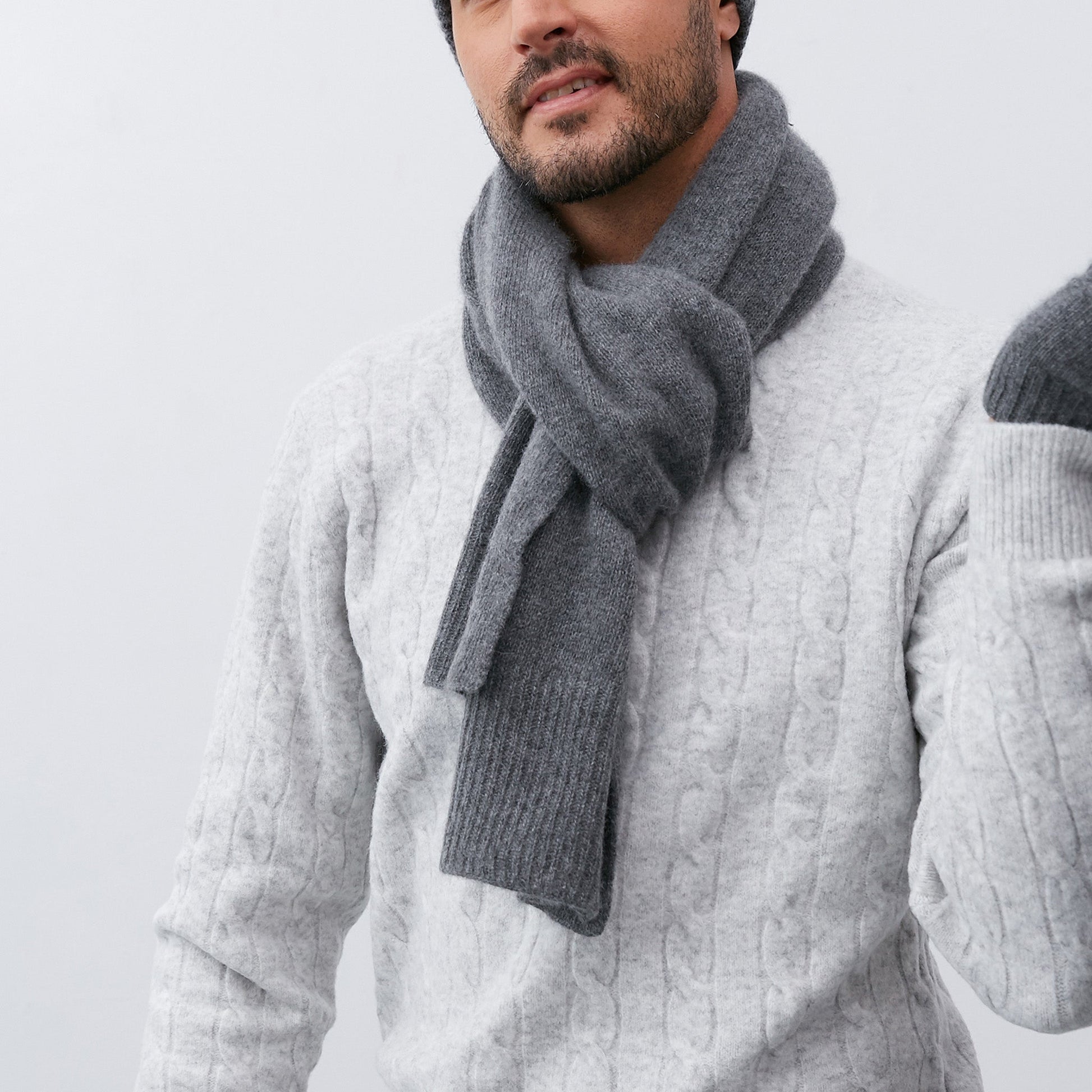 MEN'S CASHMERE WRAP-0