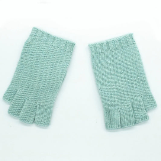 KIDS CASHMERE FINGERLESS GLOVES-0