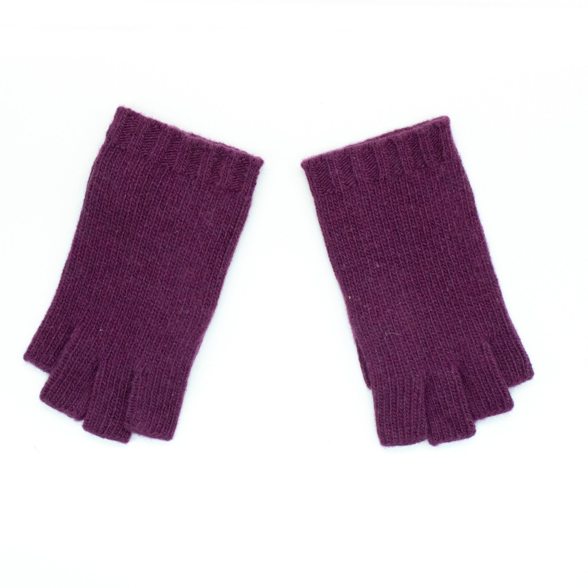 KIDS CASHMERE FINGERLESS GLOVES-9