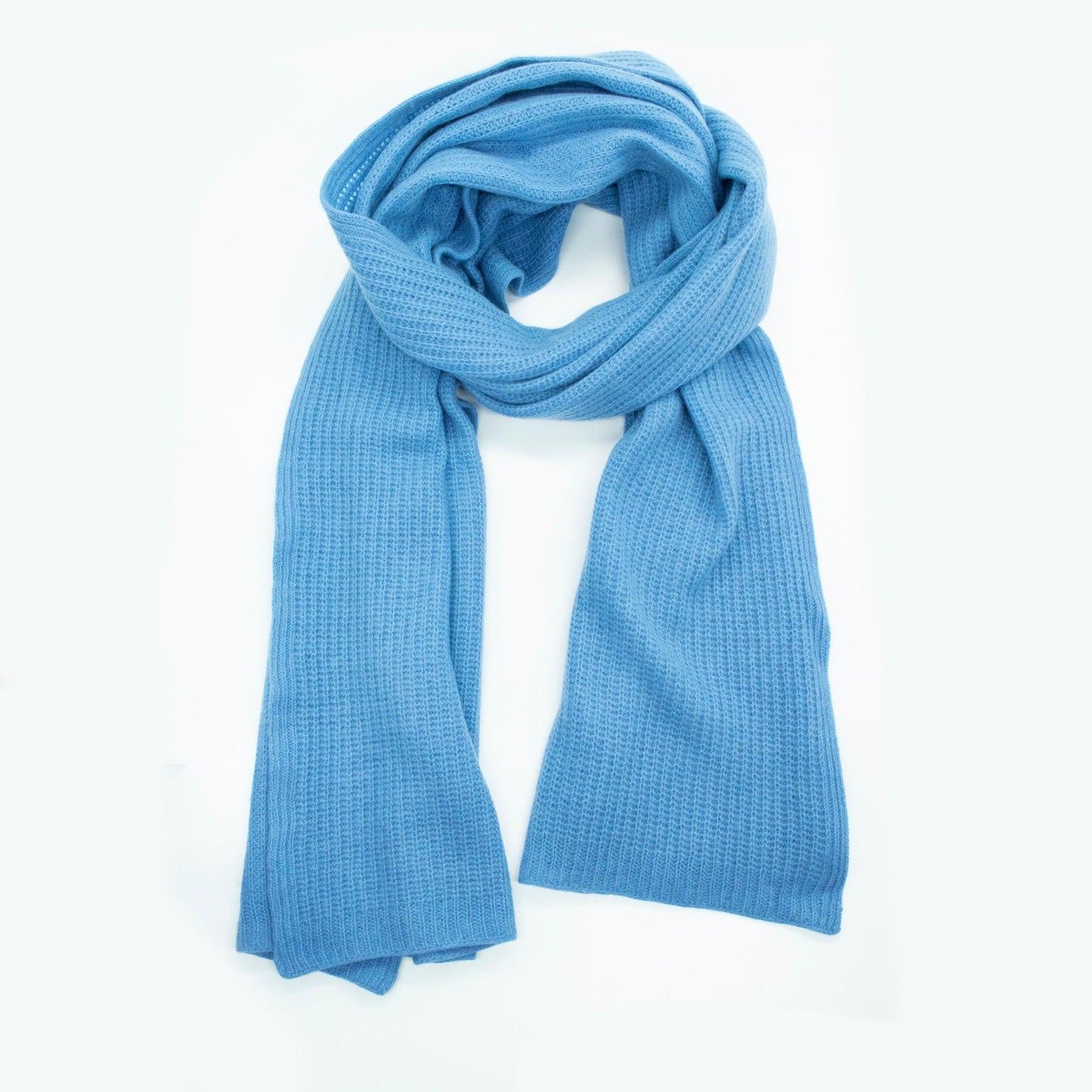 LADIES CASHMERE RIBBED WRAP-6