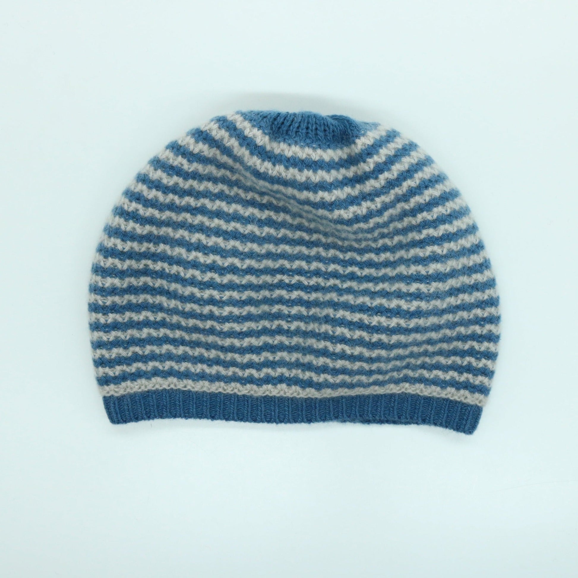 CASHMERE HAT TWO TONE-3