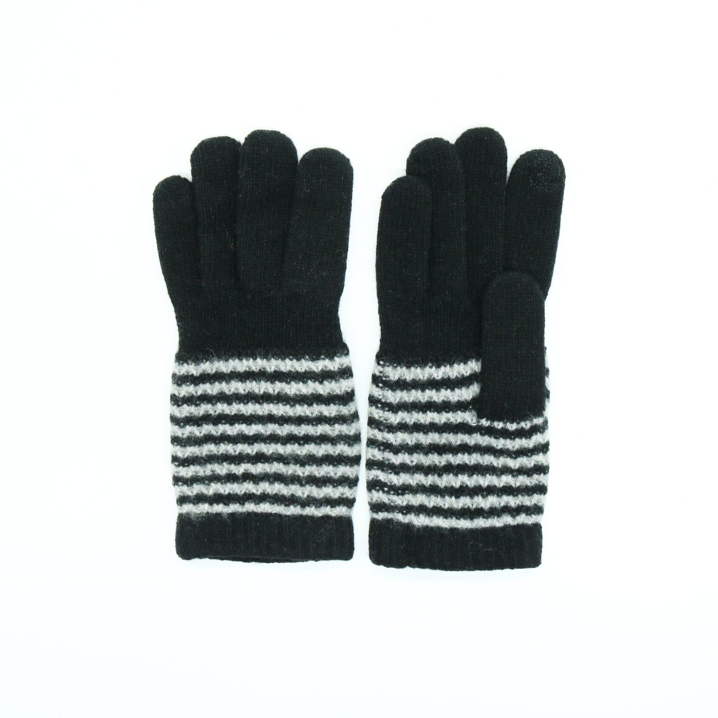 CASHMERE TECH GLOVES TWO TONE-2