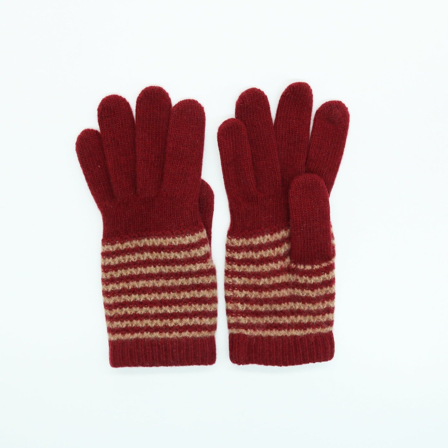 CASHMERE TECH GLOVES TWO TONE-4