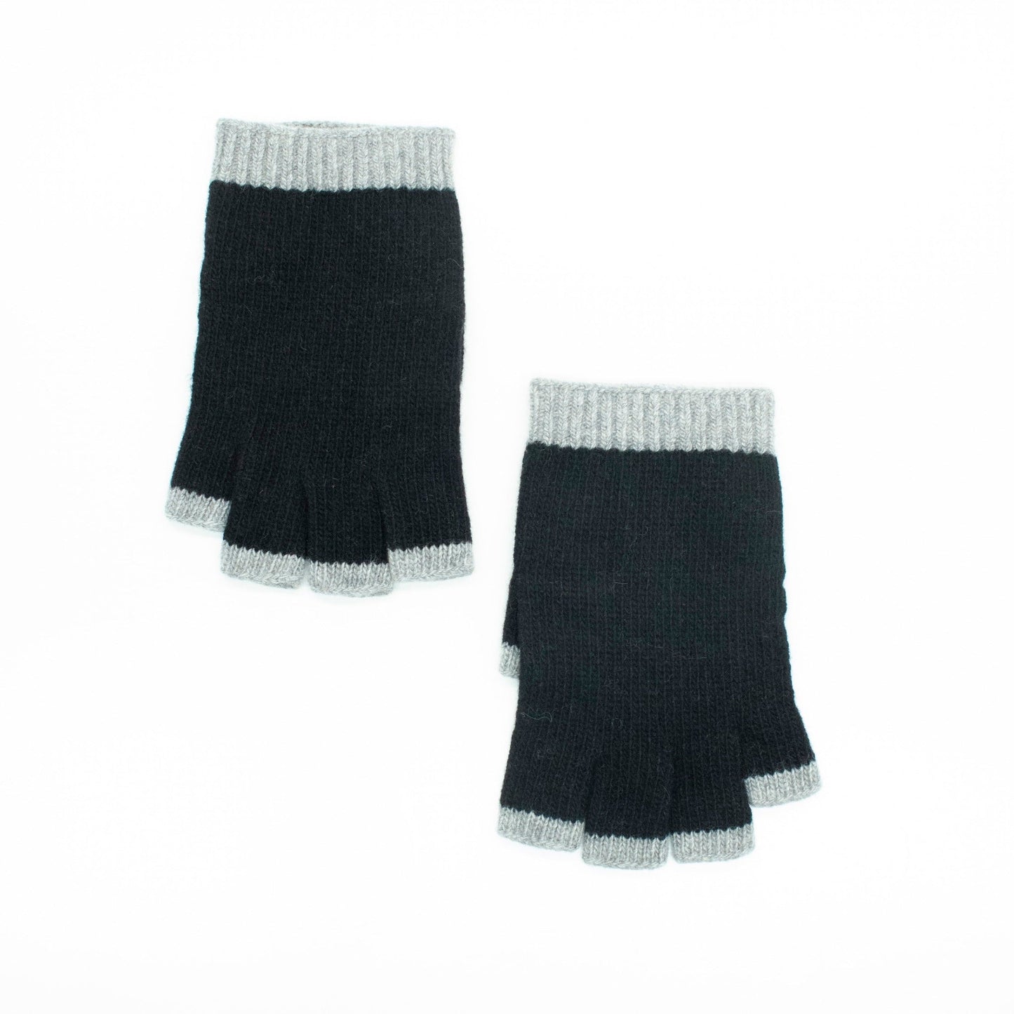 CASHMERE FINGERLESS GLOVES-1