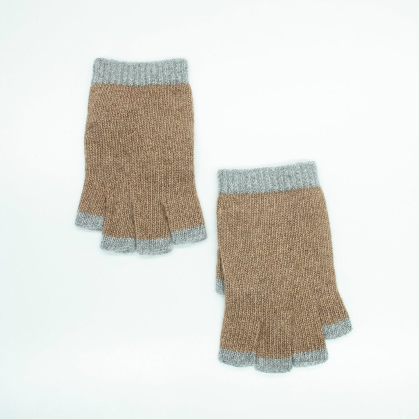 CASHMERE FINGERLESS GLOVES-4