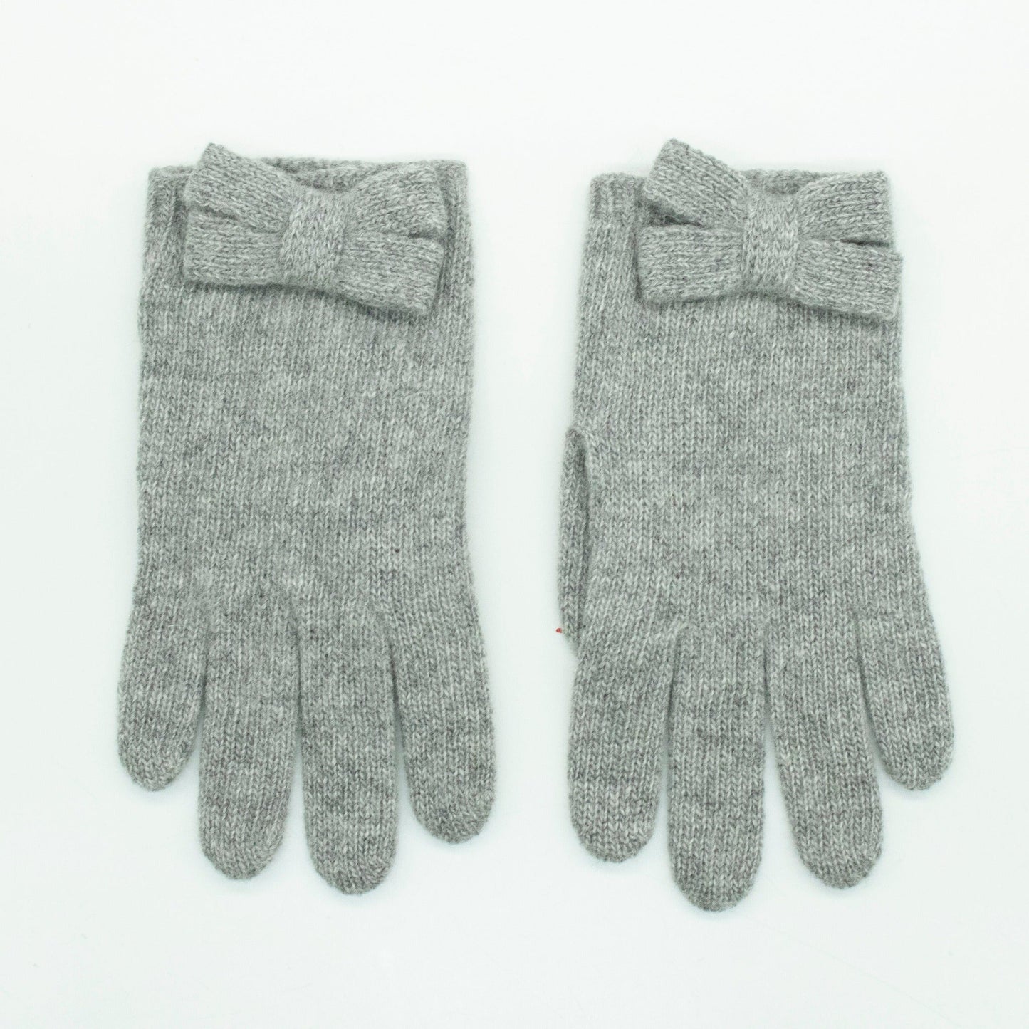 KIDS CASHMERE GLOVE WITH BOW-2