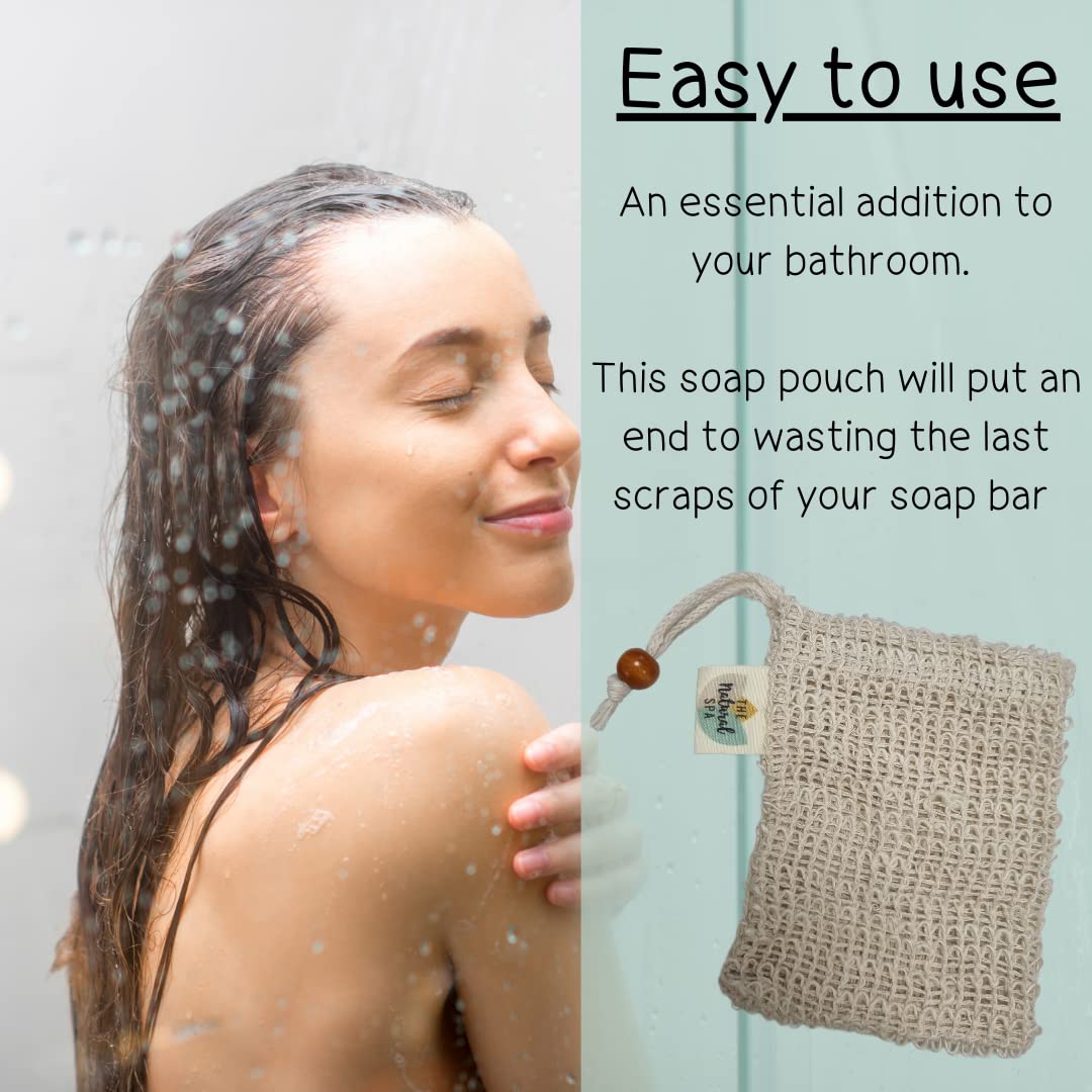 Soap Saver bag with 100g soap included( refill options available )-1