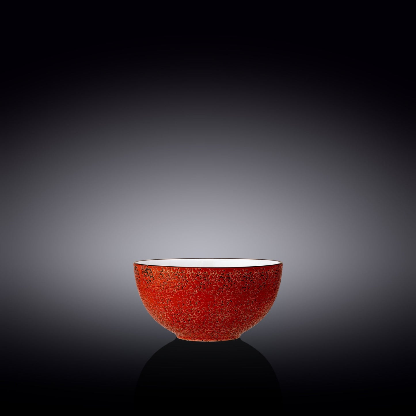 Set Of 6 Red Porcelain Bowl 4" inch | 10.5 Cm 8 Fl Oz | 250 Ml-0