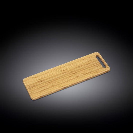 Set Of 3 Bamboo Long Serving Board 23.6" inch X 7.9" inch | 60 X 20 Cm-0