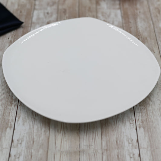 White Square Platter 11.5" inch X 11.5" inch | 29.5 X 29.5 Cm-0