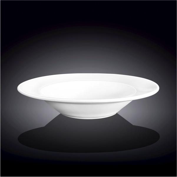 Professional Rolled Rim White Deep Plate 9" inch | 14 Oz-1